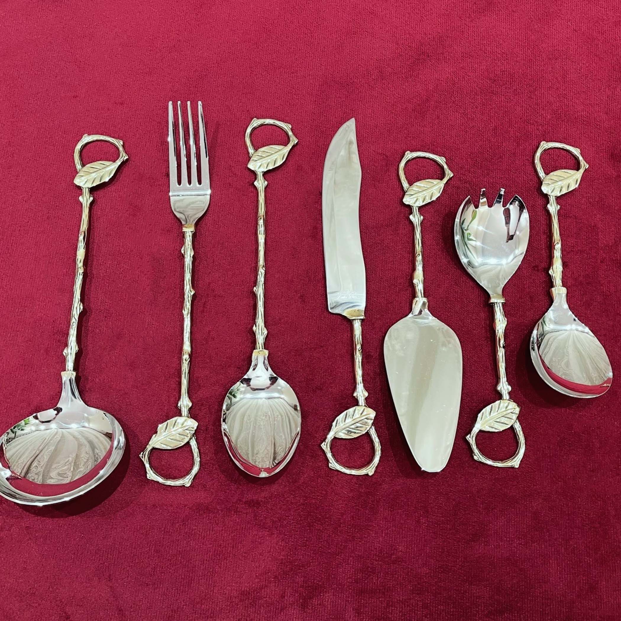 Leaf Cutlery Serving Tools