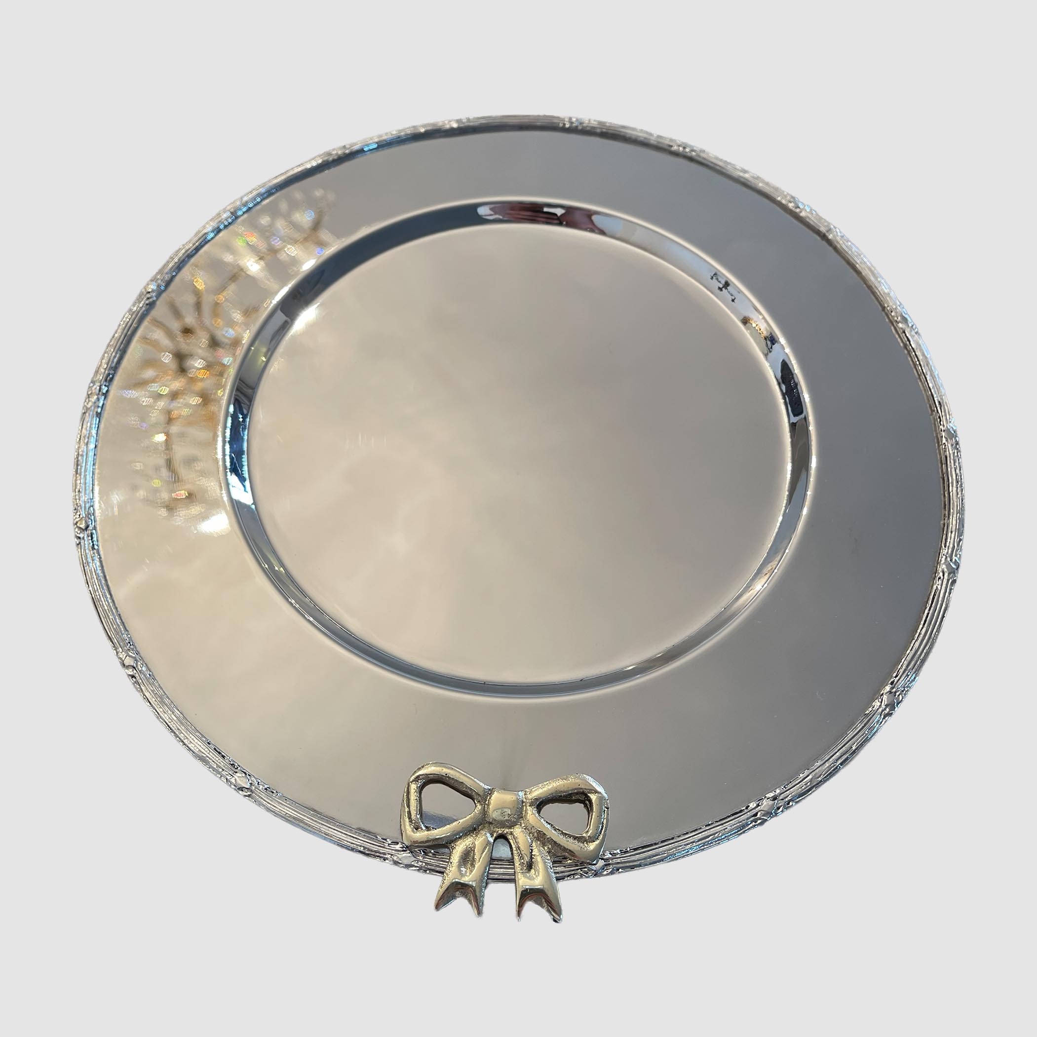 Silver Charger Plate