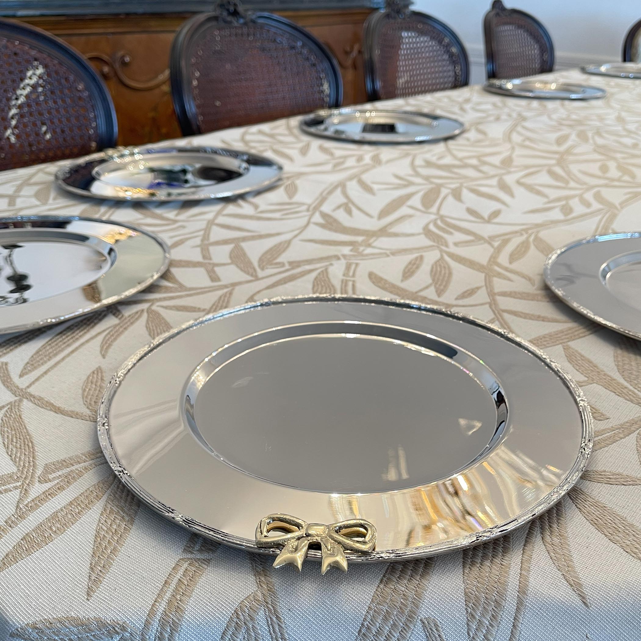 Silver Charger Plate