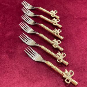 Bow Dessert Fork - Image 2