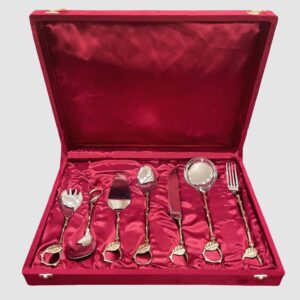 Leaf Cutlery Serving Tools Set With Box