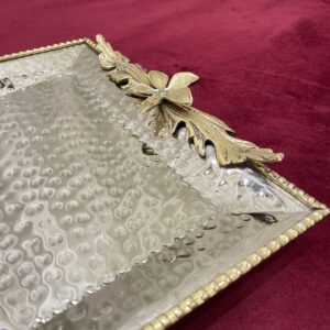 Rectangle Serving Tray with leaves - Image 3