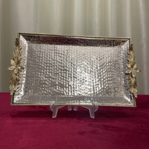 Rectangle Serving Tray with leaves - Image 2