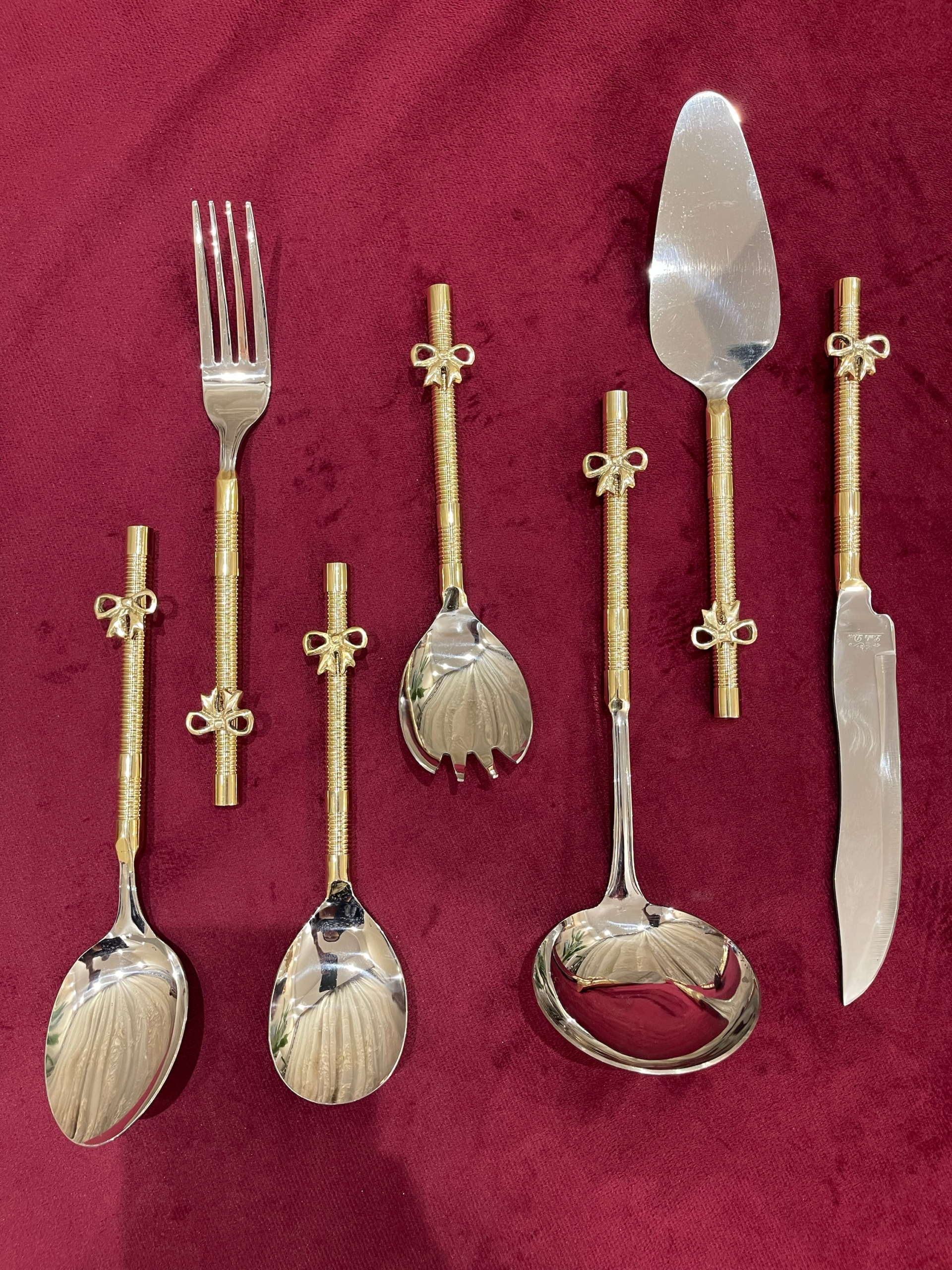 Bow Cutlery Serving Tools